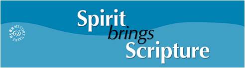 spirit brings scripture